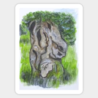 Wisdom Olive Tree Sticker